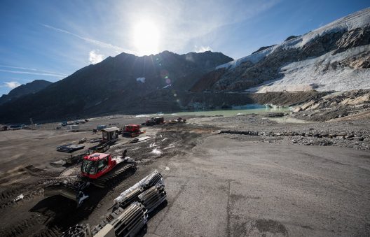 Gletscher Arena Sölden, September 2020